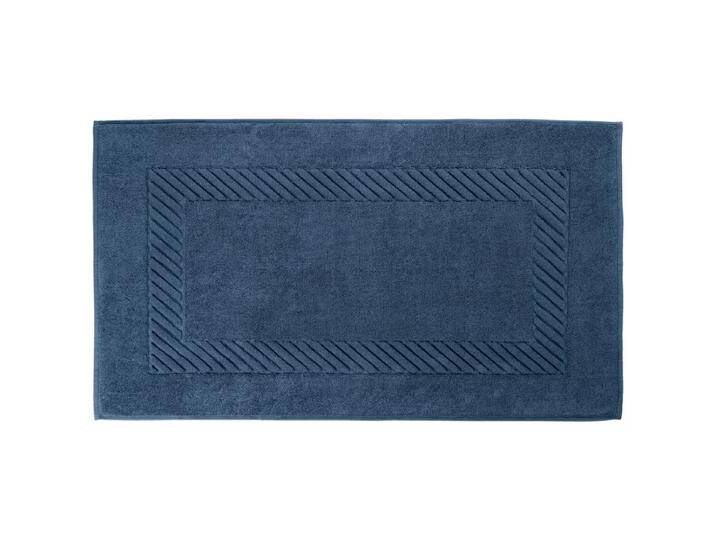 Badematte Valencia Uni 50x90 cm (BxL); dunkelblau Badematte Valencia Uni von Lusini