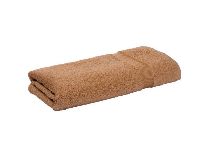 Badetuch Valencia Uni 100x150 cm (BxL); tabak Badetuch Valencia Uni von Lusini