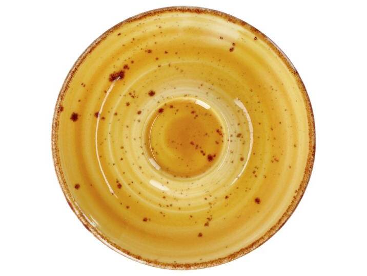 Espresso-Untertasse Nebro 12.5x1.5 cm (ØxH); gelb; 6 Stück / Packung Espresso-Untertasse Nebro von Lusini