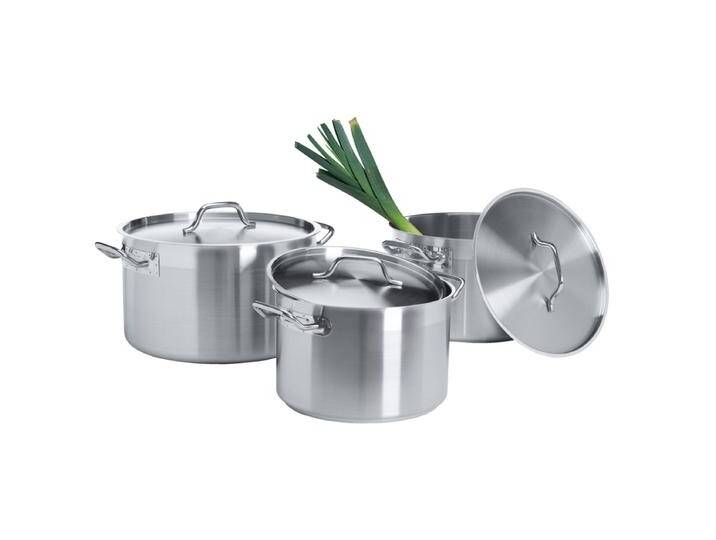 Kochtopf-Set Chef 6-teilig silber Kochtopf-Set Chef 6-teilig von Lusini