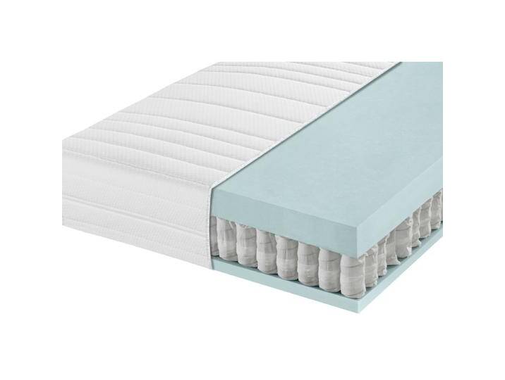 Matratze Taschenfederkern light 100x200x20 cm (BxLxH); weiß; H2-medium Matratze Taschenfederkern light von Lusini