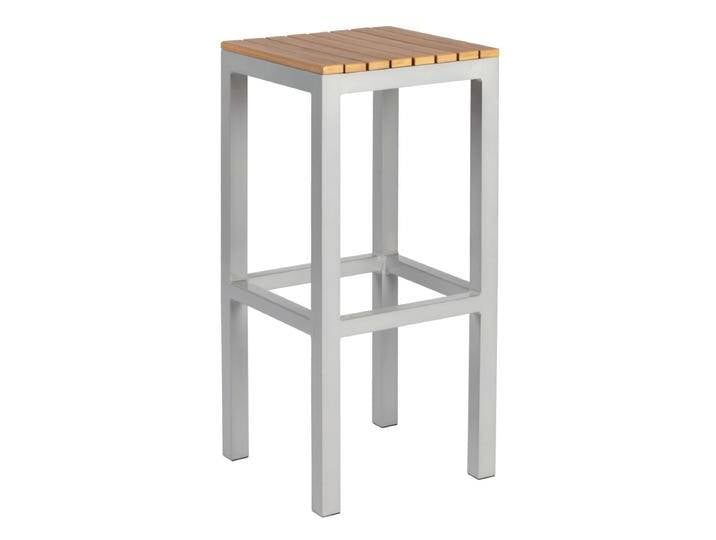 Outdoor Barhocker Resistance 35x35x75 cm (BxTxH); Sitz braun, Gestell grau; 2 Stück / Pack Outdoor Barhocker Resistance, wetterfest von Lusini