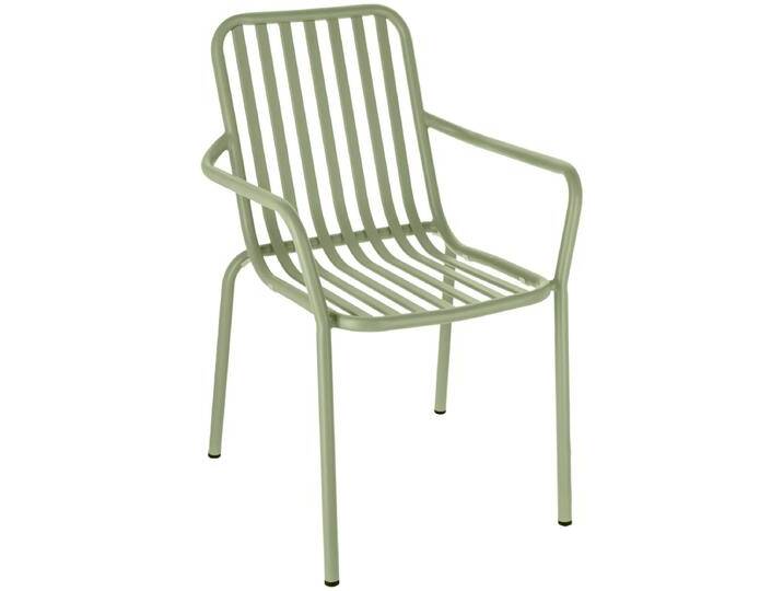 Outdoor Stapelstuhl Merida 57x64x85 cm (BxTxH); grün; 2 Stück / Pack Outdoor Stapelstuhl Merida, wetterfest von Lusini