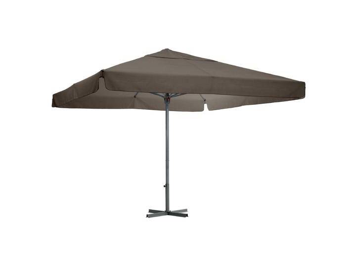 Gastro Sonnenschirm Esparto Gestell anthrazit 350x350x370 cm (LxBxH); grau; quadratisch Gastro Sonnenschirm Esparto Gestell anthrazit, UV-lichtbeständig von Lusini