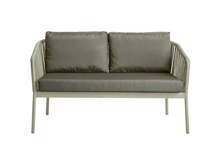 Outdoor Sofa Esperia 2-Sitzer 140x75x79 cm (BxTxH); oliv Outdoor Sofa Esperia 2-Sitzer, wetterfest von Lusini