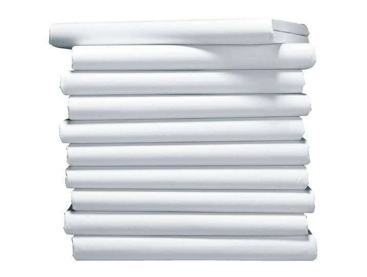Spannbettlaken Portland Jersey 90-100x200 cm (BxL); weiß; 10 Stück / Packung Spannbettlaken Portland Jersey, mit Rundumgummi von Lusini