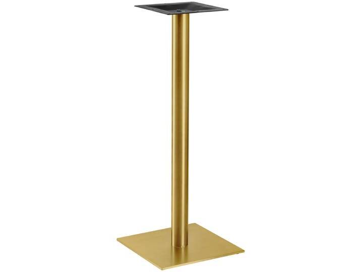 Stehtischgestell Orio eckig 42x42x108 cm (BxLxH); gold; quadratisch Stehtischgestell Orio eckig, hohe Stand- und Kippsicherheit von Lusini