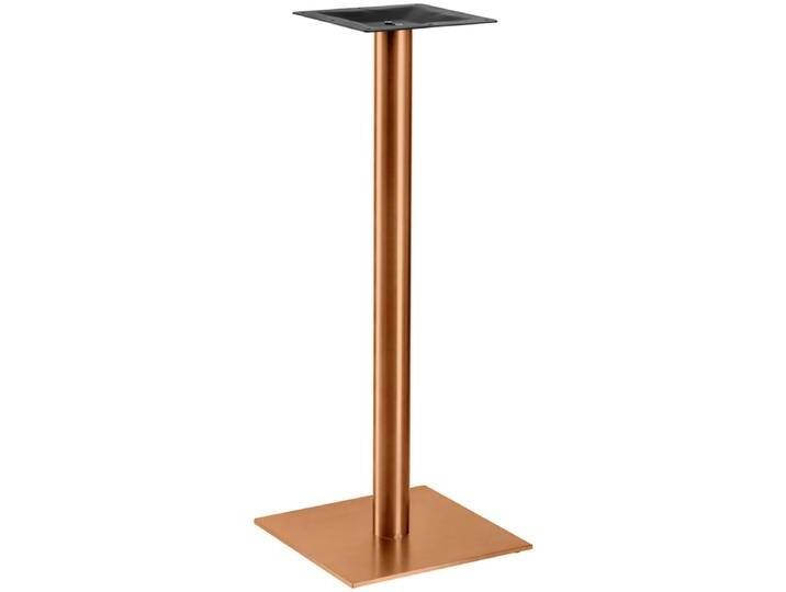 Stehtischgestell Orio eckig 42x42x108 cm (BxLxH); kupfer; quadratisch Stehtischgestell Orio eckig, hohe Stand- und Kippsicherheit von Lusini