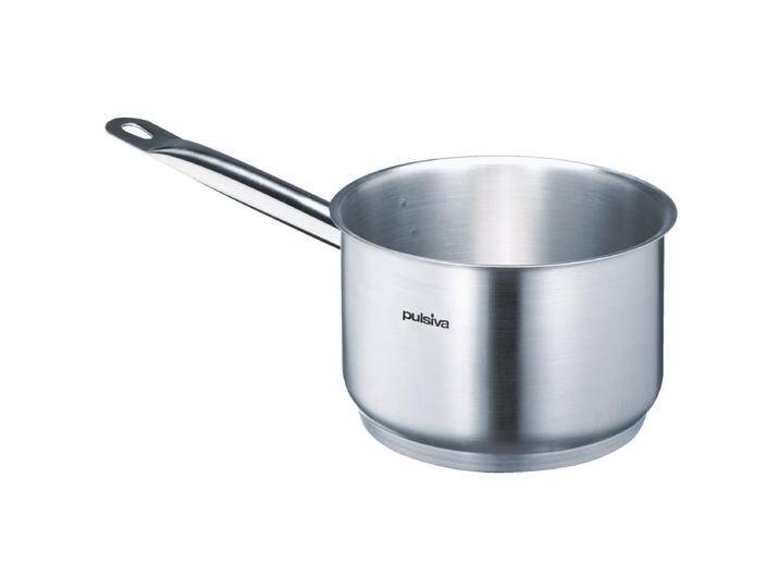 Stielkasserolle Chef hoch 2.7l, 18x11 cm (ØxH); silber Stielkasserolle Chef hoch von Lusini