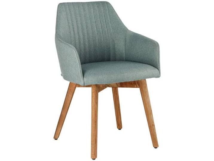 Stuhl Arne 56.5x60x85.5 cm (BxTxH); Sitz hellblau, Gestell eiche/natur; 2 Stück / Packung Stuhl Arne von Lusini