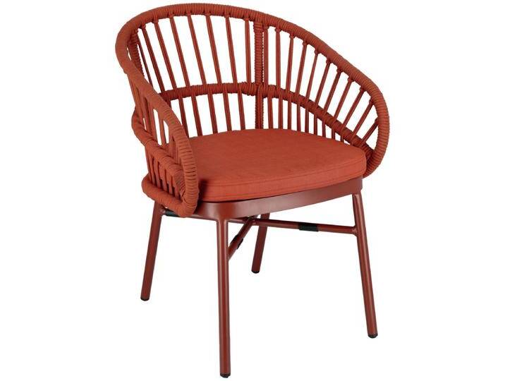 Outdoor Stuhl Pina 56x61x77 cm (BxTxH); terrakotta; 2 Stück / Pack Outdoor Stuhl Pina, wetterfest von Lusini