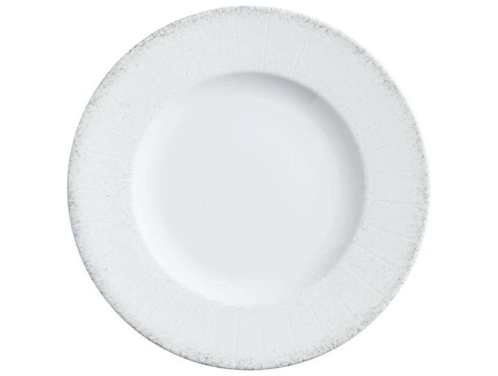Teller flach Caju mit Fahne 28 cm (Ø); weiß/grau; rund; 6 Stück / Packung Teller flach Caju mit Fahne von Lusini