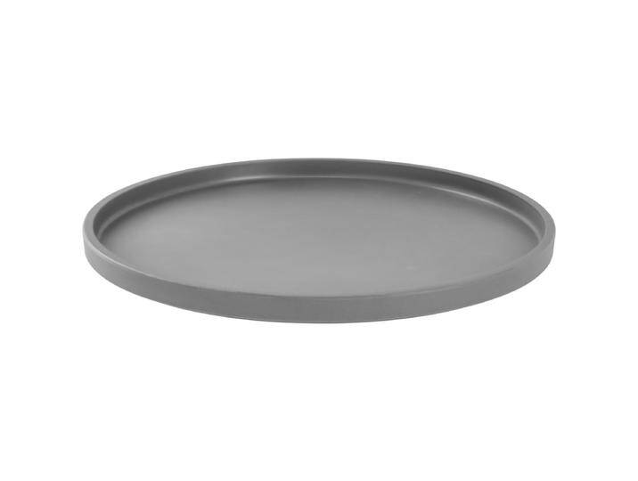 Teller flach Kanas rund 28.5x1.7 cm (ØxH); grau; rund; 6 Stück / Packung Teller flach Kanas rund von Lusini