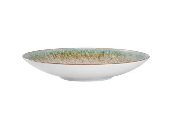 Teller tief Mercury 1700 ml, 30x5 cm (ØxH); grün/braun; rund; 6 Stück / Packung Teller tief Mercury von Lusini