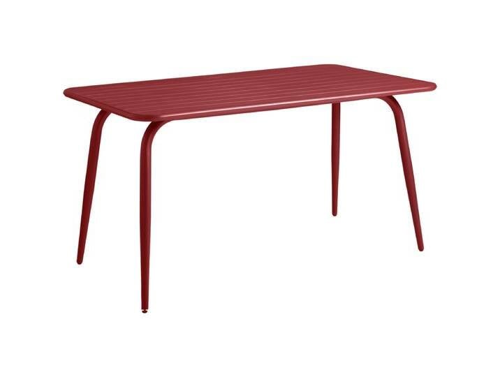 Outdoor Tisch Bevera 140x80x74 cm (LxBxH); rot; rechteckig Outdoor Tisch Bevera, wetterfest von Lusini