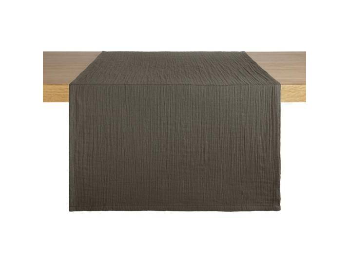 Tischläufer Silena 40x130 cm (BxL); anthrazit Tischläufer Silena von Lusini