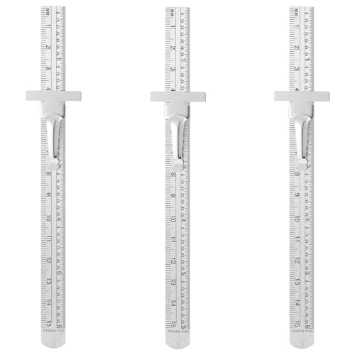 3 Stück Zimmermannswinkel Set Metall Lineal Set Stahllineal mit Abnehmbaren Clips Edelstahl Haarlineal Lineal 6 Zoll 15 cm Metalllineal Schneidelineal für Schule Büro Architekt Ingenieur 3 Stück Zimmermannswinkel Set Metall Lineal Set Stahllineal mit Abnehmbaren Clips Edelstahl Haarlineal Lineal 6 Zoll 15 cm Metalllineal Schneidelineal für Schule Büro Architekt Ingenieur von Lusofie