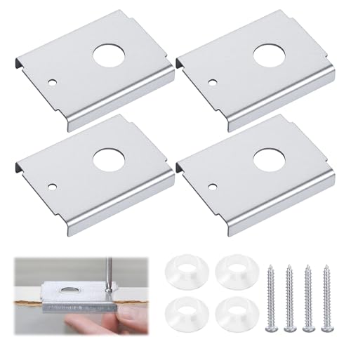 4 Stück N7192 Doppelfalt-Tür-Reparaturhalterung, Karbonstahl, Bifold-Tür-Reparaturset, praktisches Bifold-Tür-Hardware mit 4 Unterlegscheiben und Schrauben für 3,5 cm Türen 4 Stück N7192 Doppelfalt-Tür-Reparaturhalterung, Karbonstahl, Bifold-Tür-Reparaturset, praktisches Bifold-Tür-Hardware mit 4 Unterlegscheiben und Schrauben für 3,5 cm Türen von Lusofie