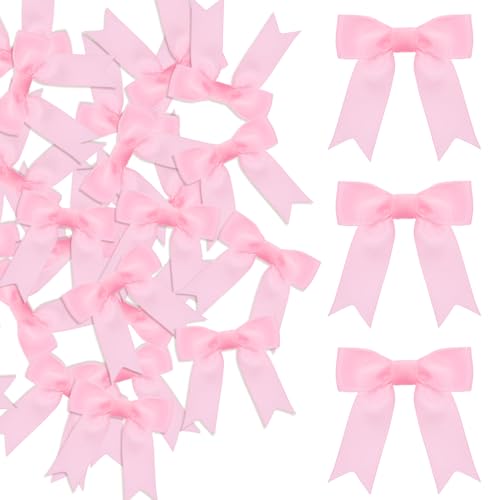 50 Stück Kleine Schleifen Satinband Twist Tie Rosa Schleife Bögen mit Gewinde Schleifen Weihnachtsschleifen für Geschenke Bäckerei Süßigkeitentüten Party Geburtstagsdekorationen Verwendet Werden 50 Stück Kleine Schleifen Satinband Twist Tie Rosa Schleife Bögen mit Gewinde Schleifen Weihnachtsschleifen für Geschenke Bäckerei Süßigkeitentüten Party Geburtstagsdekorationen Verwendet Werden von Lusofie