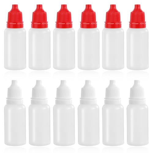 Lusofie 12 Stück 15 Ml Liquid Flaschen Leere Plastik Tropfflaschen Reise Quetschflasche Quetschbare Kunststoff Tragbare Augentropfen Flaschen Mit Kappe Und StöPsel Zum Mischen Von Flüssigkeiten Lusofie 12 Stück 15 Ml Liquid Flaschen Leere Plastik Tropfflaschen Reise Quetschflasche Quetschbare Kunststoff Tragbare Augentropfen Flaschen Mit Kappe Und StöPsel Zum Mischen Von Flüssigkeiten von Lusofie
