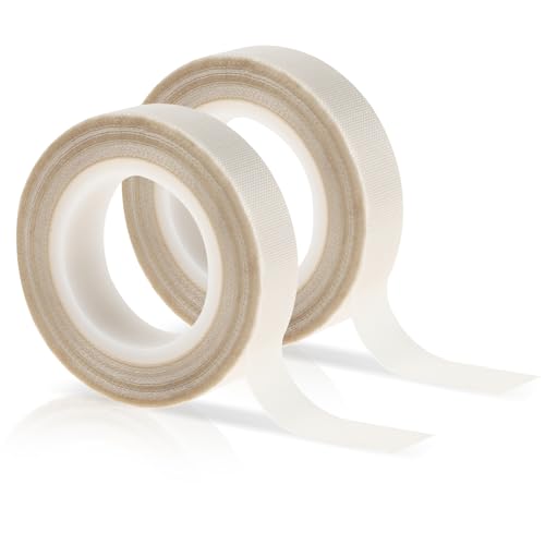 Lusofie 2 Stück Teflonband 13 mm x 10 m Hitzebeständiges Klebeband für Vakuumierer Hitzebeständig für die Versiegelung von Vakuummaschinen Teflonband für den industriellen Einsatz Weiß Lusofie 2 Stück Teflonband 13 mm x 10 m Hitzebeständiges Klebeband für Vakuumierer Hitzebeständig für die Versiegelung von Vakuummaschinen Teflonband für den industriellen Einsatz Weiß von Lusofie