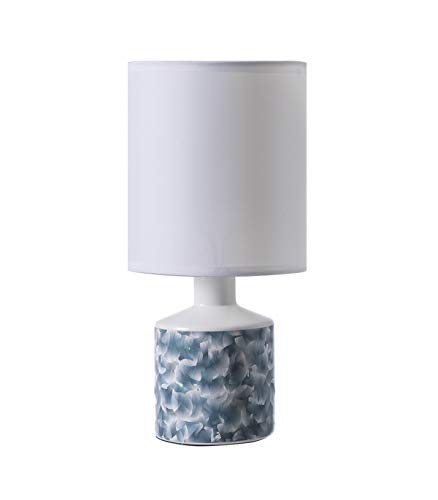 Lussiol Lighting 233908 Nachttischlampe, Keramik, Blau, Beige, klein von Lussiol Lighting