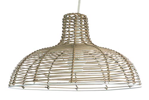 LUSSIOL 250620 Hängeleuchte, Rattan, 60 W, Natur, Ø 50 LUSSIOL 250620 Hängeleuchte, Rattan, 60 W, Natur, Ø 50 von LUSSIOL