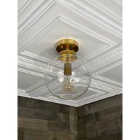 Etoile Moderne 25cm Kugel Decke Küche Unterputz von LustrousLumens