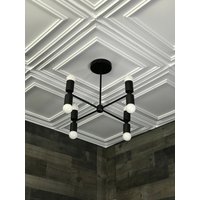 Lacuna Modern Sputnik 8 Leichter Mid Century Industrie Kronleuchter Lacuna Modern Sputnik 8 Leichter Mid Century Industrie Kronleuchter von LustrousLumens