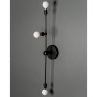 Nova Modern 3 Light Candelabra Mid Century Badezimmer Flur Waschtischleuchte von LustrousLumens