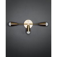 Sofort Lieferbar - Versand Am Selben Tag Opia Modern Vanity 3 Kegelleuchte Moderne Mid Century Industrie Wandleuchte von LustrousLumens