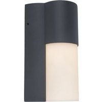 Gebraucht] Lutec Urban Aussenwandleuchte Gu10 Ip54 Anthrazit Wandlampe Lampe Leuchte Spot B-Ware von Lutec