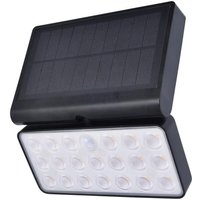 Led Solar Wandleuchte tuda 18x19cm Bewegungsmelder, per App steuerbar von Lutec