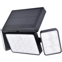 Led Solar Wandleuchte tuda 32x21cm Bewegungsmelder, per App steuerbar von Lutec