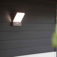 Lutec - led Wandleuchte Pano in Anthrazit 16W 1200lm IP54 - black von Lutec