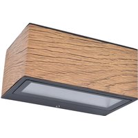 LUTEC LED Außen-Wandleuchte "GEMINI", Leuchtmittel LED-Modul LED fest integriert LUTEC LED Außen-Wandleuchte "GEMINI", Leuchtmittel LED-Modul LED fest integriert von Lutec