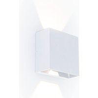 LUTEC LED Außen-Wandleuchte "GEMINI BEAMS", Leuchtmittel LED-Modul  LED fest integriert, Lichtstrahl verstellbar von Lutec