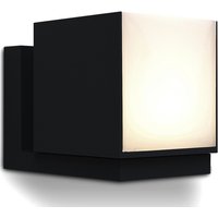 LUTEC LED-Außenwandleuchte »cuba«, mattschwarz, inkl. Leuchtmittel, Breite: 10 cm von Lutec