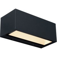 LUTEC LED-Außenwandleuchte »gemini«, schwarz, inkl. Leuchtmittel, Breite: 22 cm von Lutec