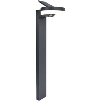 LUTEC LED Solarleuchte "LED-Solar-Aussenswegel. mit BWM RUNDA", 1 flammig, Leuchtmittel LED-Board  LED fest integriert, Schwenkbares Solarpanel von Lutec