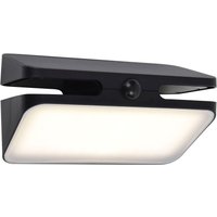 LUTEC LED Solarleuchte "LED-Solar-Aussenwandl. mit BWM AERO", 1 flammig, Leuchtmittel LED-Board  LED fest integriert, Bewegungsmelder von Lutec