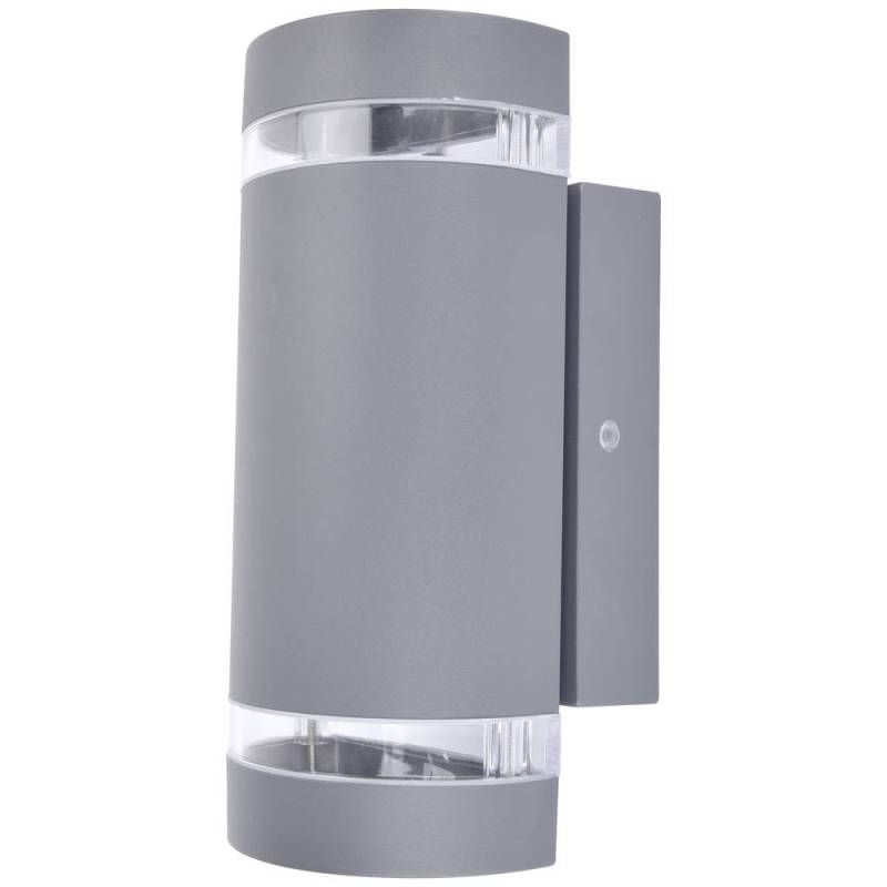 Lutec Focus 5604023112 Außenwandleuchte Gu10 Silber Wandleuchte Lampe Leuchte B-Ware von Lutec
