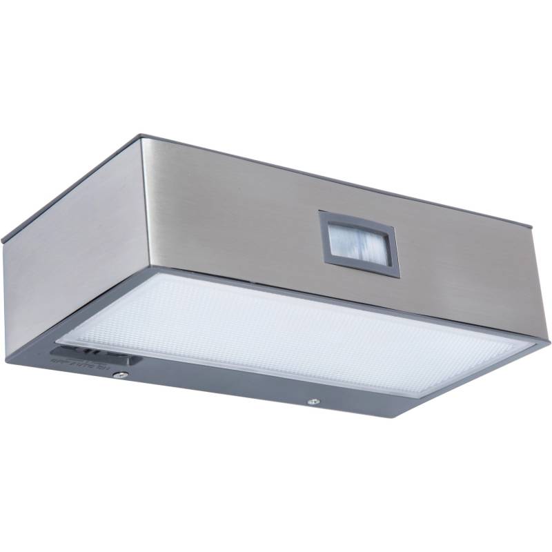 Lutec LED-Außenwandleuchte Brick 150 lm 4,8 x 18 x 9,5 cm Edelstahl von Lutec