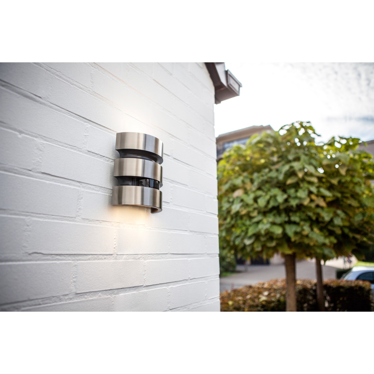 Lutec Edelstahl LED-Außenleuchte PATH mit Bewegungsmelder 800 lm 16 W /#844192 
