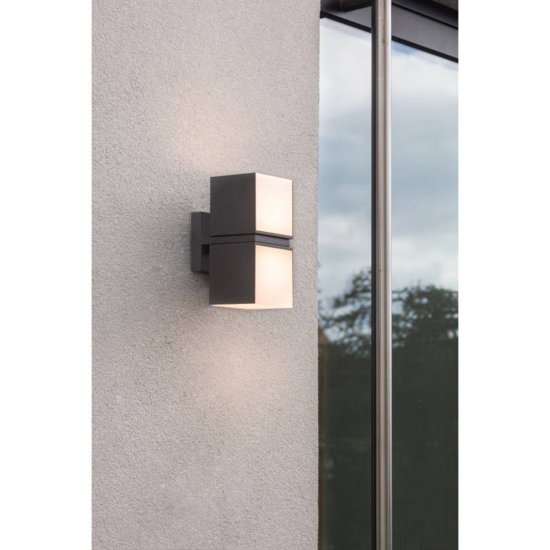 Lutec LED Design Außenleuchte Cuba mit drehbaren Köpfen von Lutec