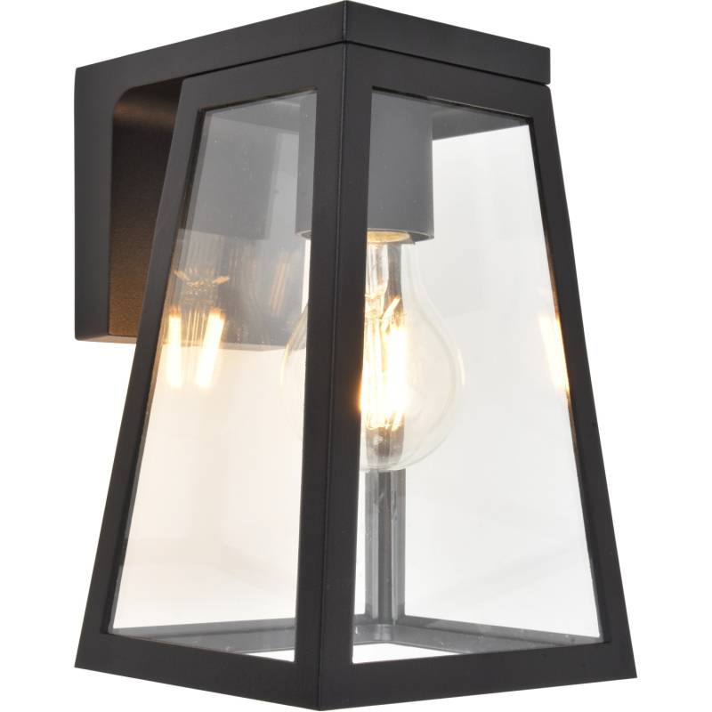 Lutec LED-Solar-Außenwandleuchte Fia 1-flammig Anthrazit 20,7 x 14 x 16,4 cm von Lutec