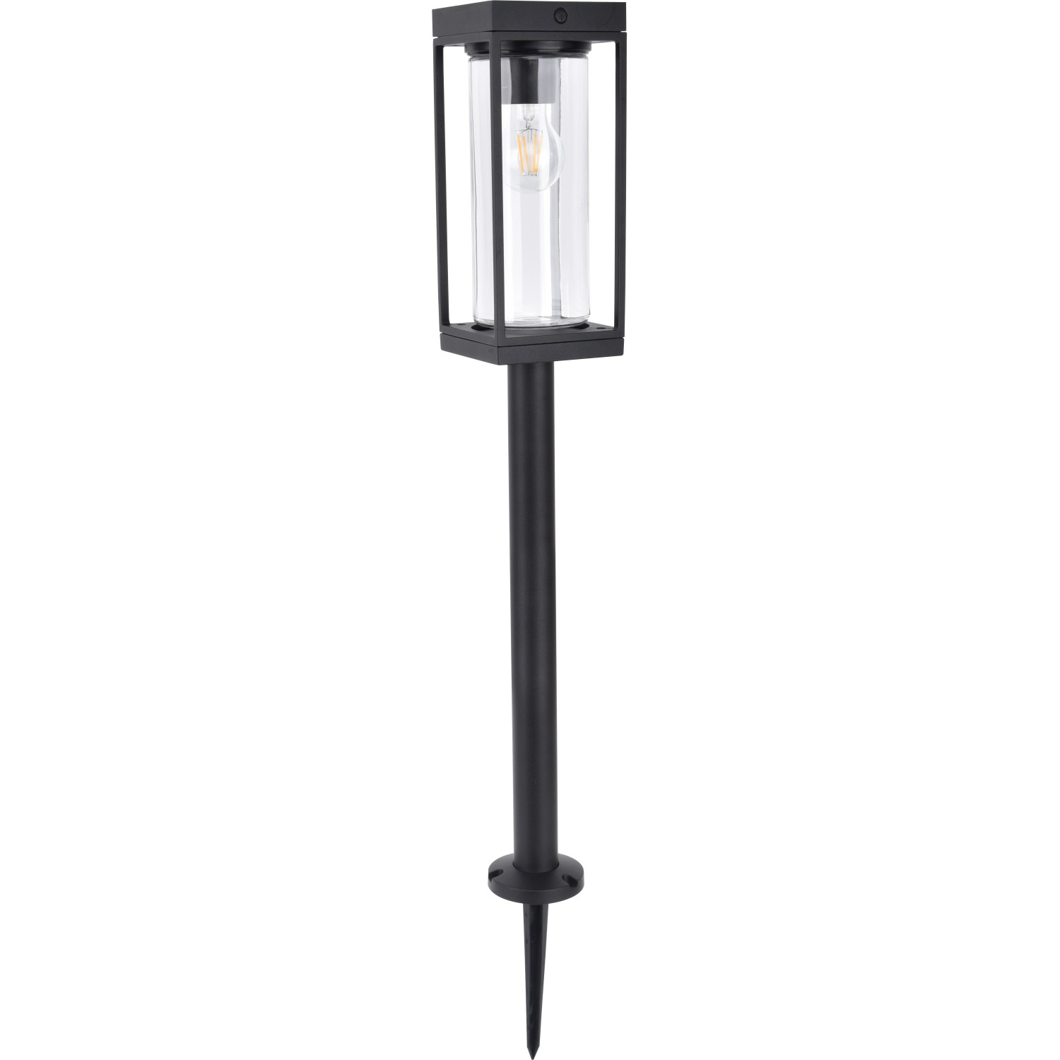 Lutec LED-Solar-Wegeleuchte Flair 1-flammig Mattschwarz 76 cm x 12 cm x 12 cm Lutec LED-Solar-Wegeleuchte Flair 1-flammig Mattschwarz 76 cm x 12 cm x 12 cm von Lutec