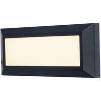 Lutec LED Wandleuchte Helena in Schwarz-matt und Weiß 11W 450lm - black von Lutec