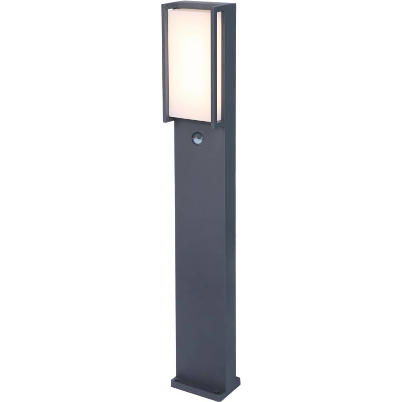 Lutec LED-Wegeleuchte Qubo 1-flammig Anthrazit 75 cm x 11 cm x 9,3 cm von Lutec
