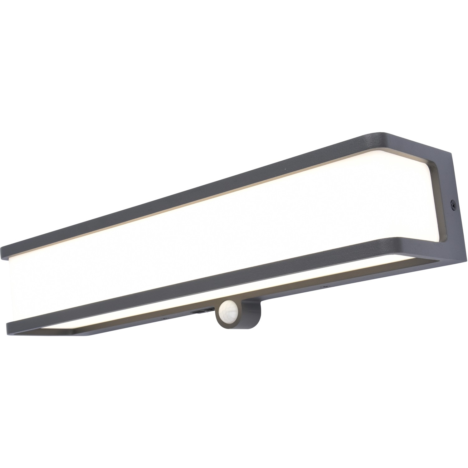 Lutec Solar-LED-Außenwandleuchte Doblo 1-flammig Anthrazit 35 cm x 9 cm x 9 cm Lutec Solar-LED-Außenwandleuchte Doblo 1-flammig Anthrazit 35 cm x 9 cm x 9 cm von Lutec